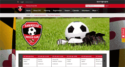 Desktop Screenshot of damascussoccer.org